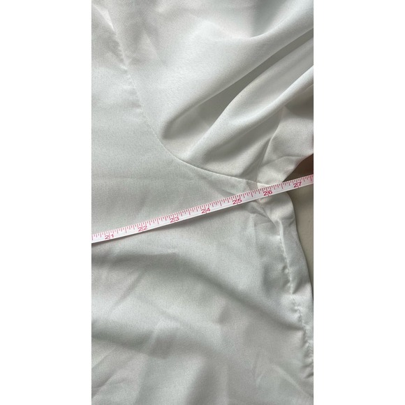 MEN'S BUTTON UP DRESS SHIRT WHITE LONG SLEEVED SIZE 2XL NWOT - Picture 5 of 7